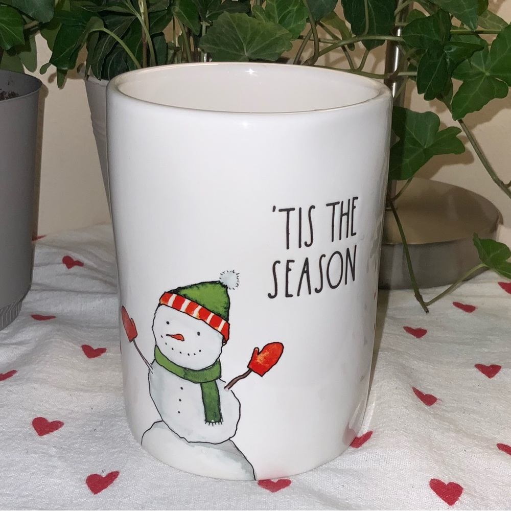 Rae Dunn ‘TIS THE SEASON Snowman Candle